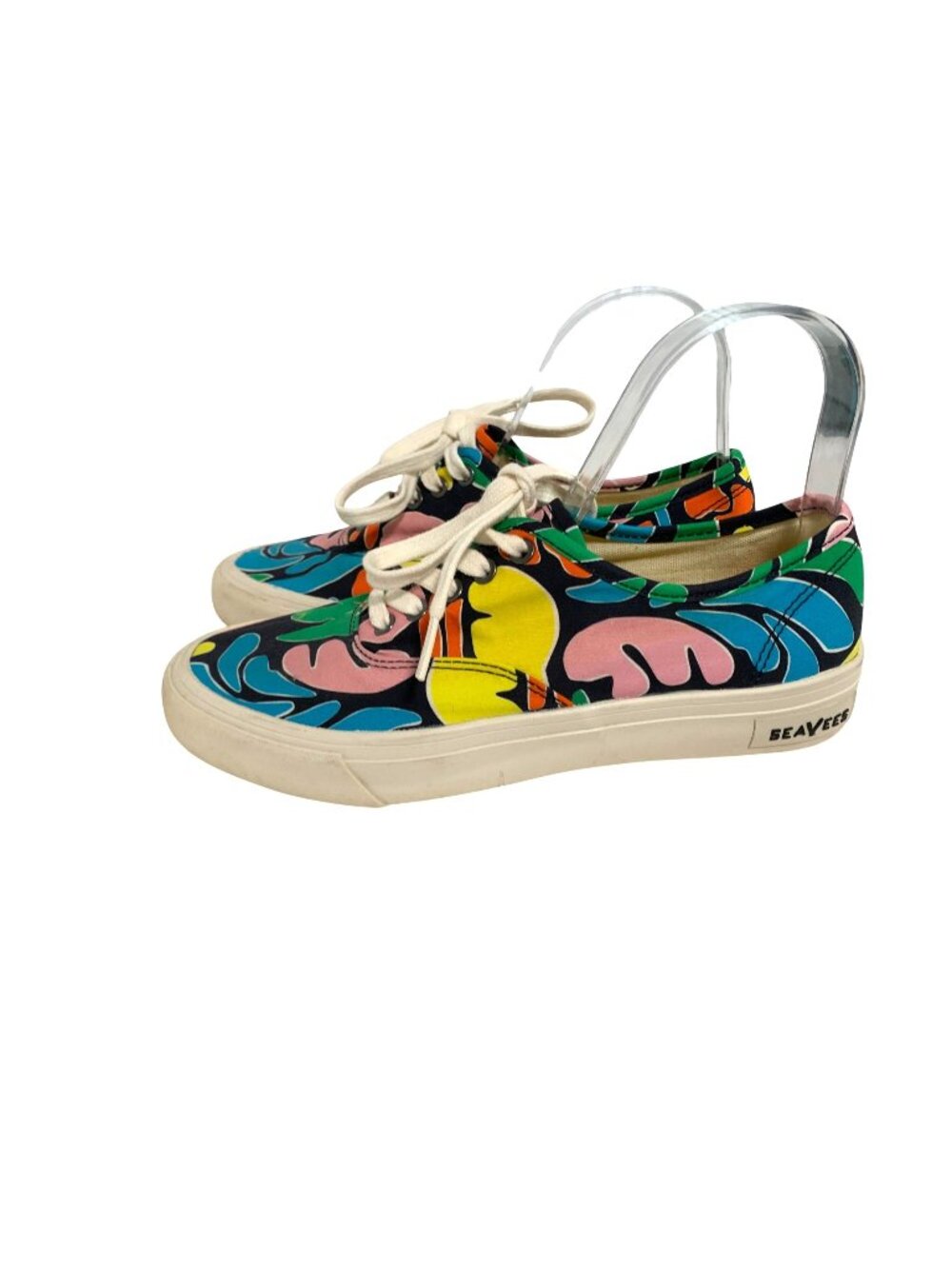 Sea Vees Womens Size 7 Tropical Sneaker Shoes Legend Hoffman Poplin California L